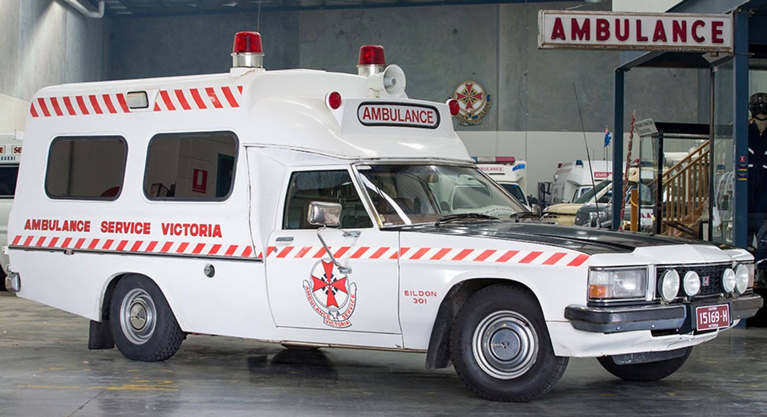 AV Chas Martin OAM Museum ambulance vehicle