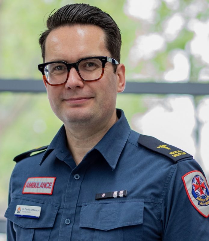 Ambulance Victoria Medical Director David Anderson