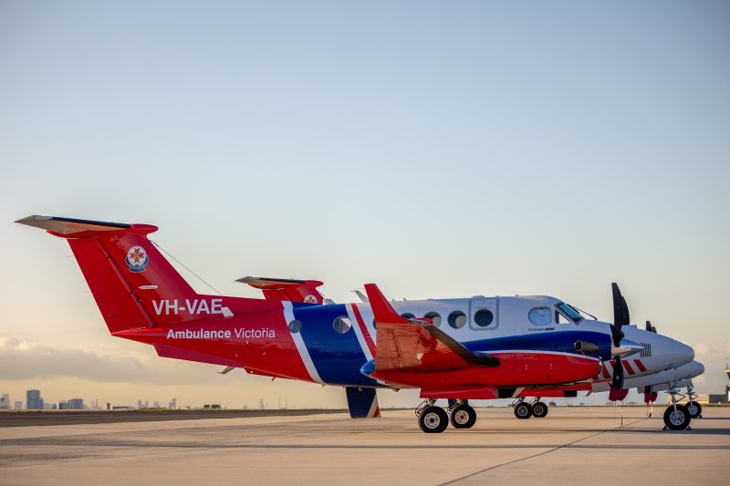 Ambulance Victoria aircraft